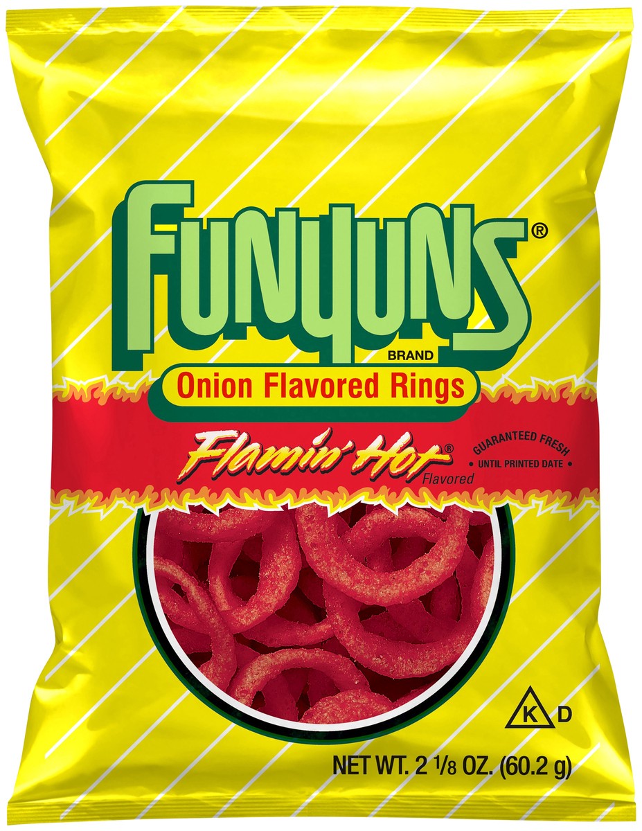 slide 1 of 1, Funyuns Onion Flavored Rings, 2.12 oz