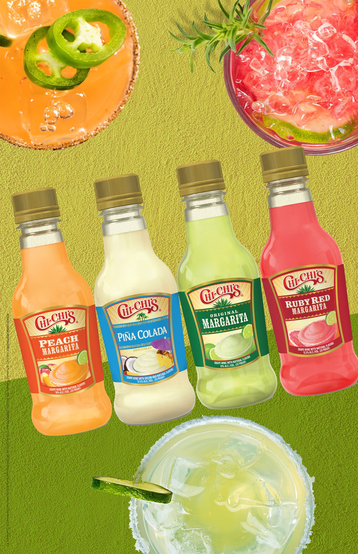 slide 2 of 2, Chi-Chi's Pink Lemonade Margarita 200ml 25 Proof, 200 ml