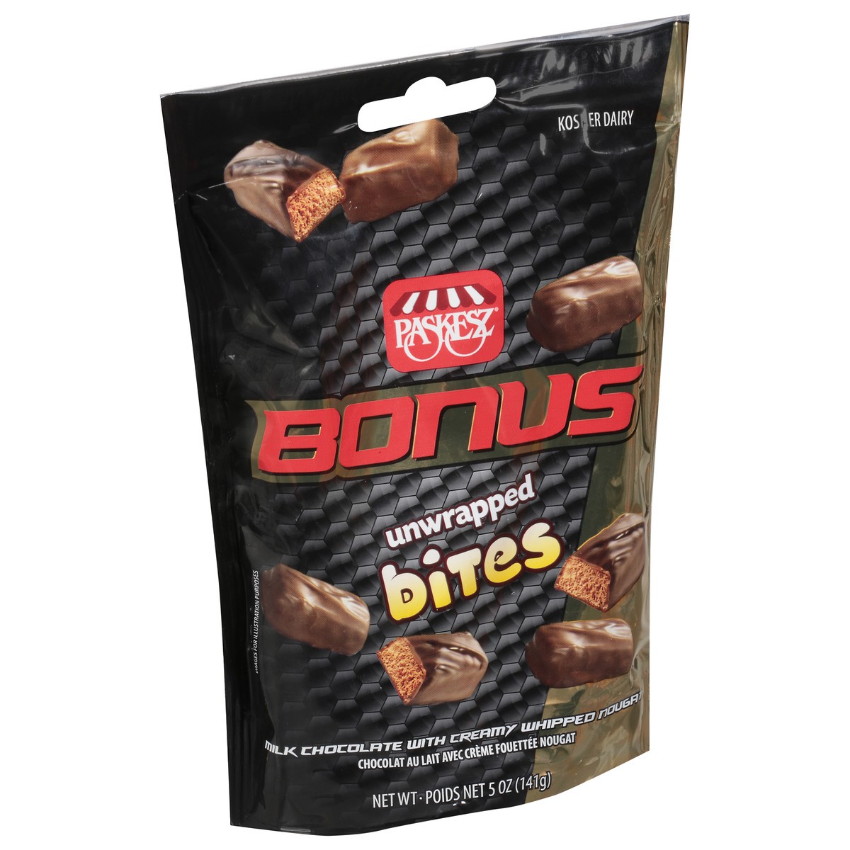 slide 6 of 12, Paskesz Bonus Unwrapped Bites 5 oz, 5 oz