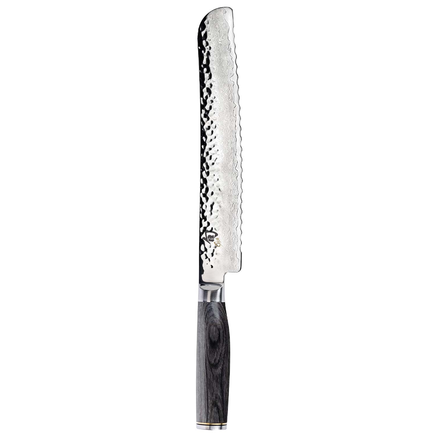 slide 1 of 1, Shun Premier Grey Bread Knife, 9 in