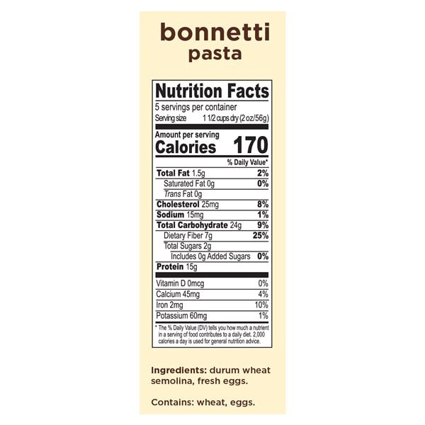 slide 2 of 5, Al Dente Golden Egg Bonnetti Pasta, 14 oz