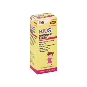 slide 1 of 1, CVS Pharmacy Kids' Pain Relief Cream With Arnica, 1.76 oz; 50 gram