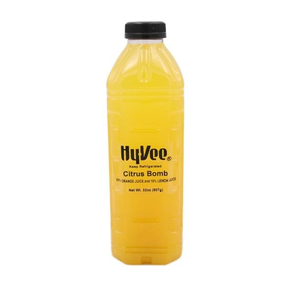 slide 1 of 1, Hy-Vee Citrus Bomb, 32 oz