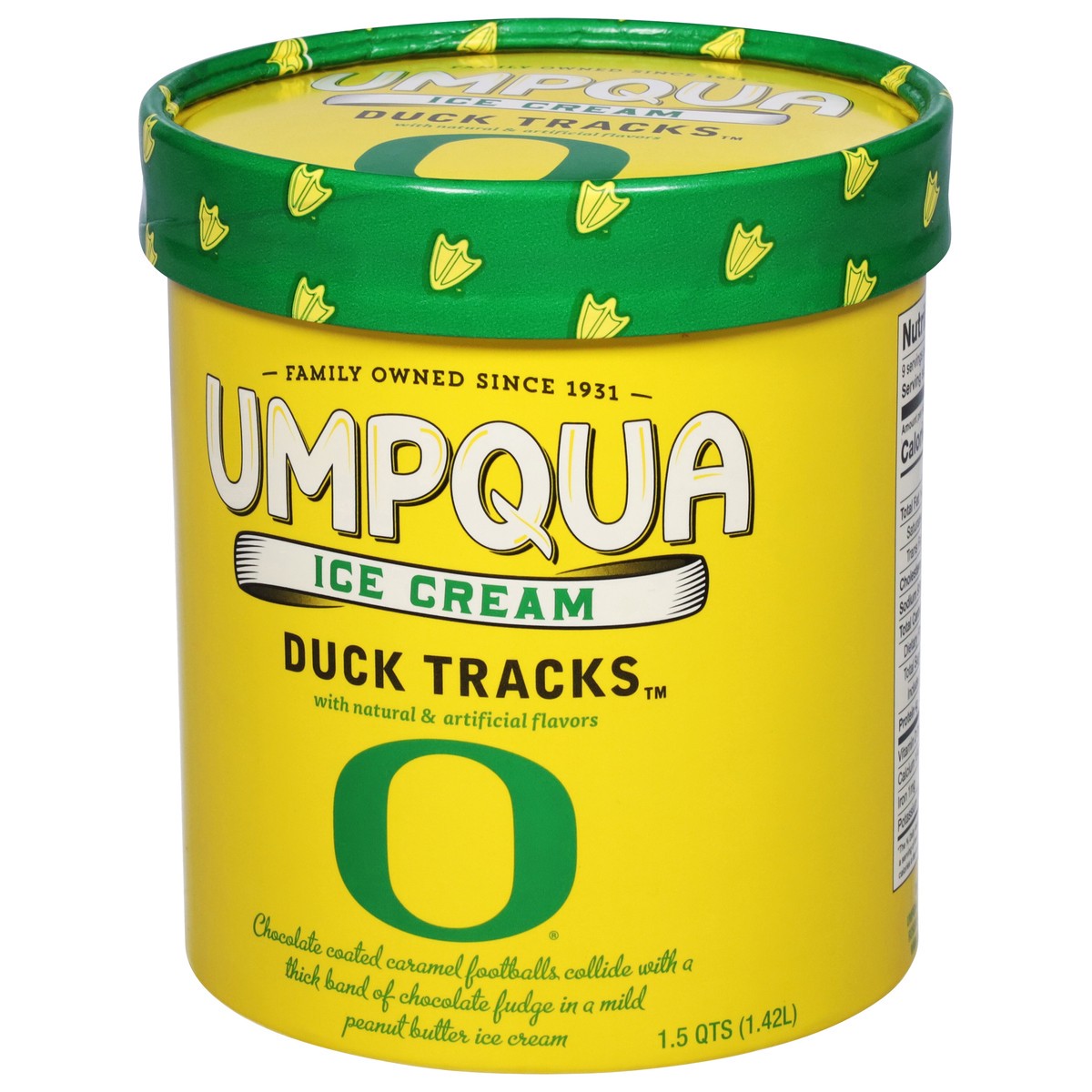 slide 2 of 14, Umpqua Duck Tracks Ice Cream 1.5 qt, 1.5 qt