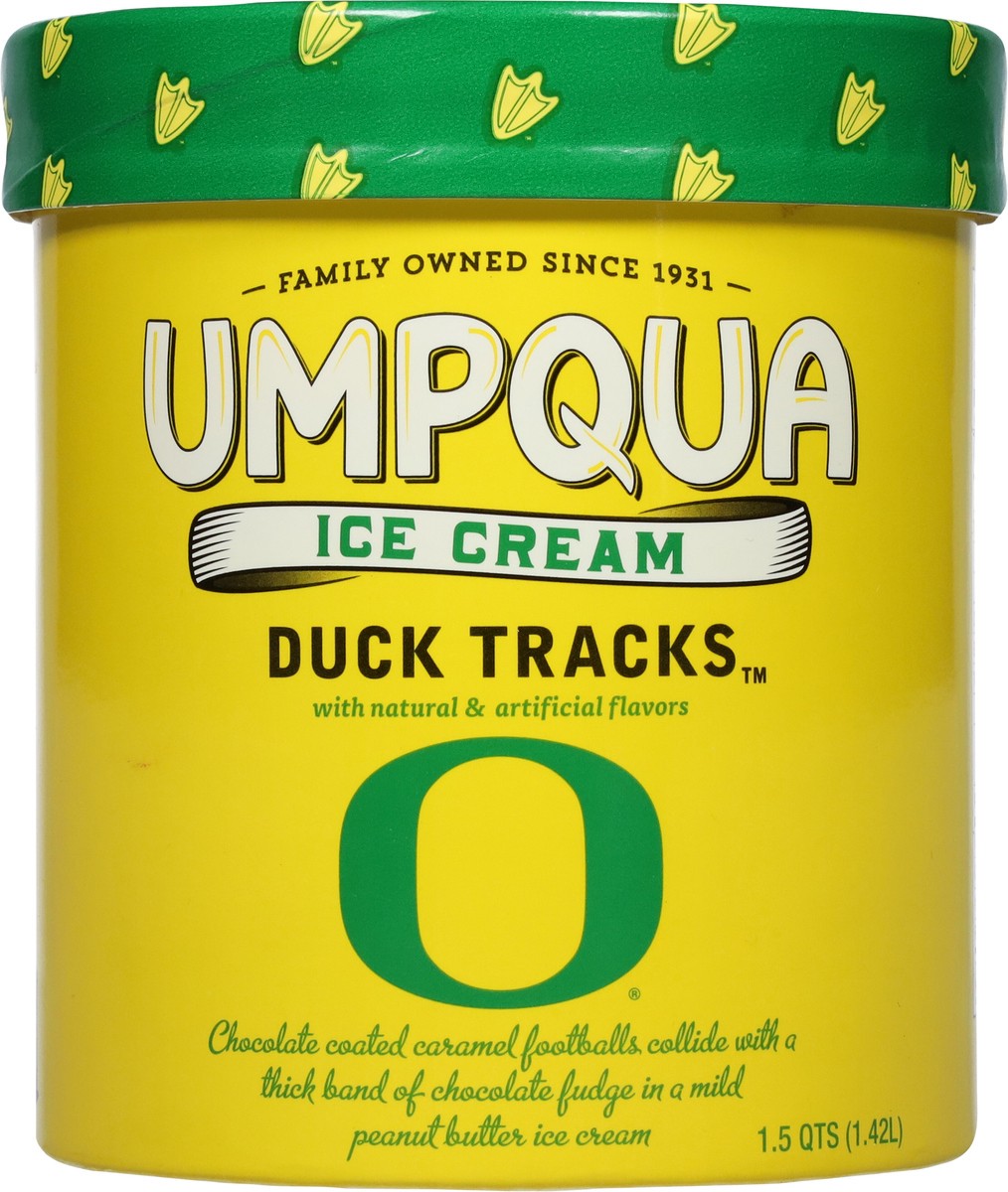 slide 14 of 14, Umpqua Duck Tracks Ice Cream 1.5 qt, 1.5 qt