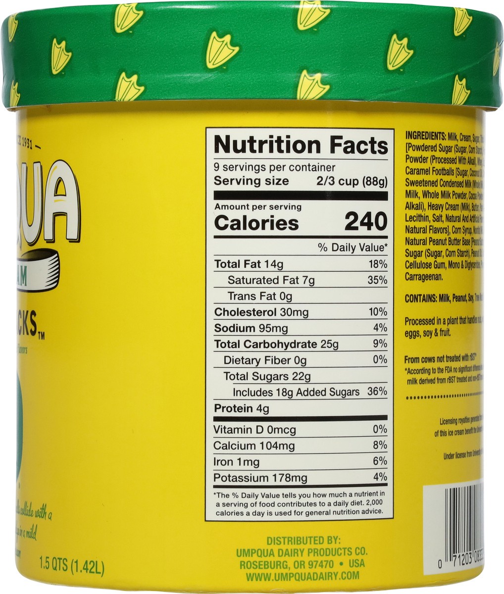 slide 13 of 14, Umpqua Duck Tracks Ice Cream 1.5 qt, 1.5 qt