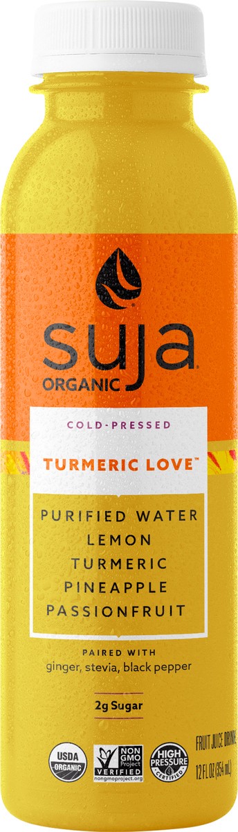 slide 9 of 13, Suja SJ - Turmeric Love 12oz/6pk, 12 fl oz