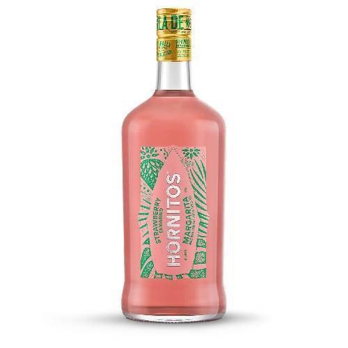 slide 1 of 7, Hornitos Strawberry Margarita - 1.75L Bottle, 1.75 liter