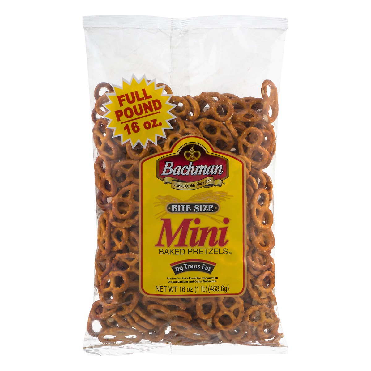 slide 10 of 13, Bachman Mini Bite Size Baked Pretzels 16 oz, 16 oz