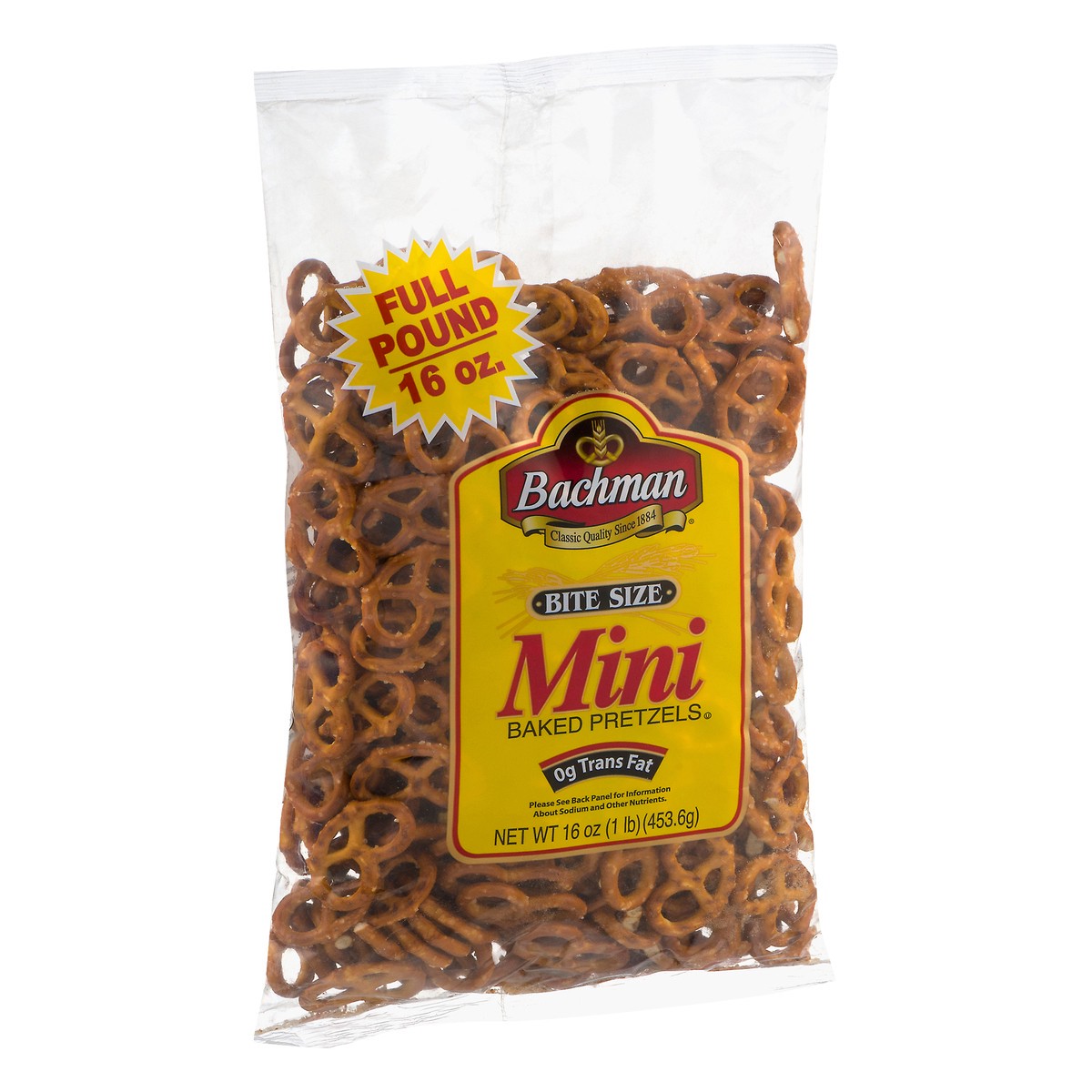 slide 3 of 13, Bachman Mini Bite Size Baked Pretzels 16 oz, 16 oz