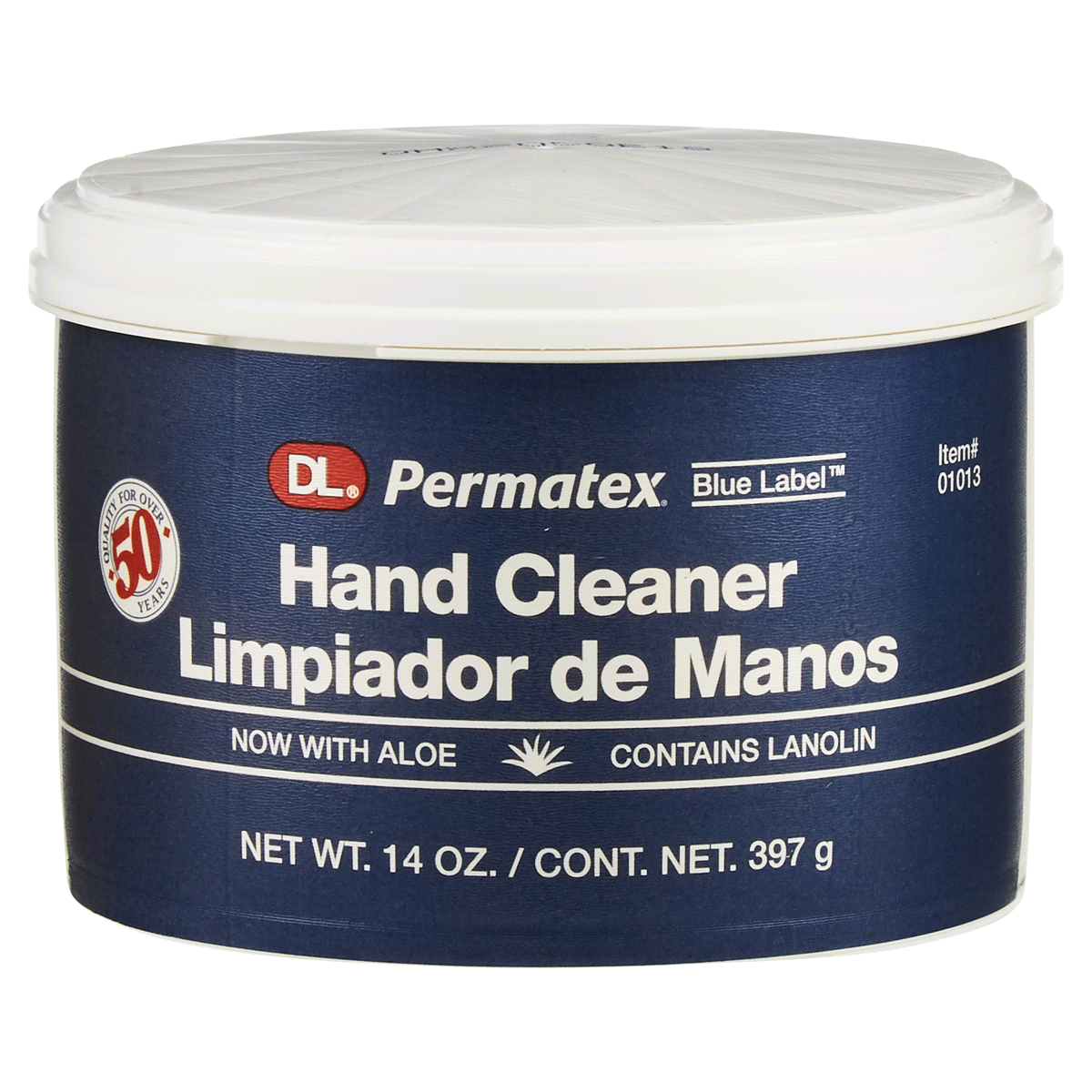 slide 1 of 1, Permatex Blue label Hand Cleaner, 14 fl oz