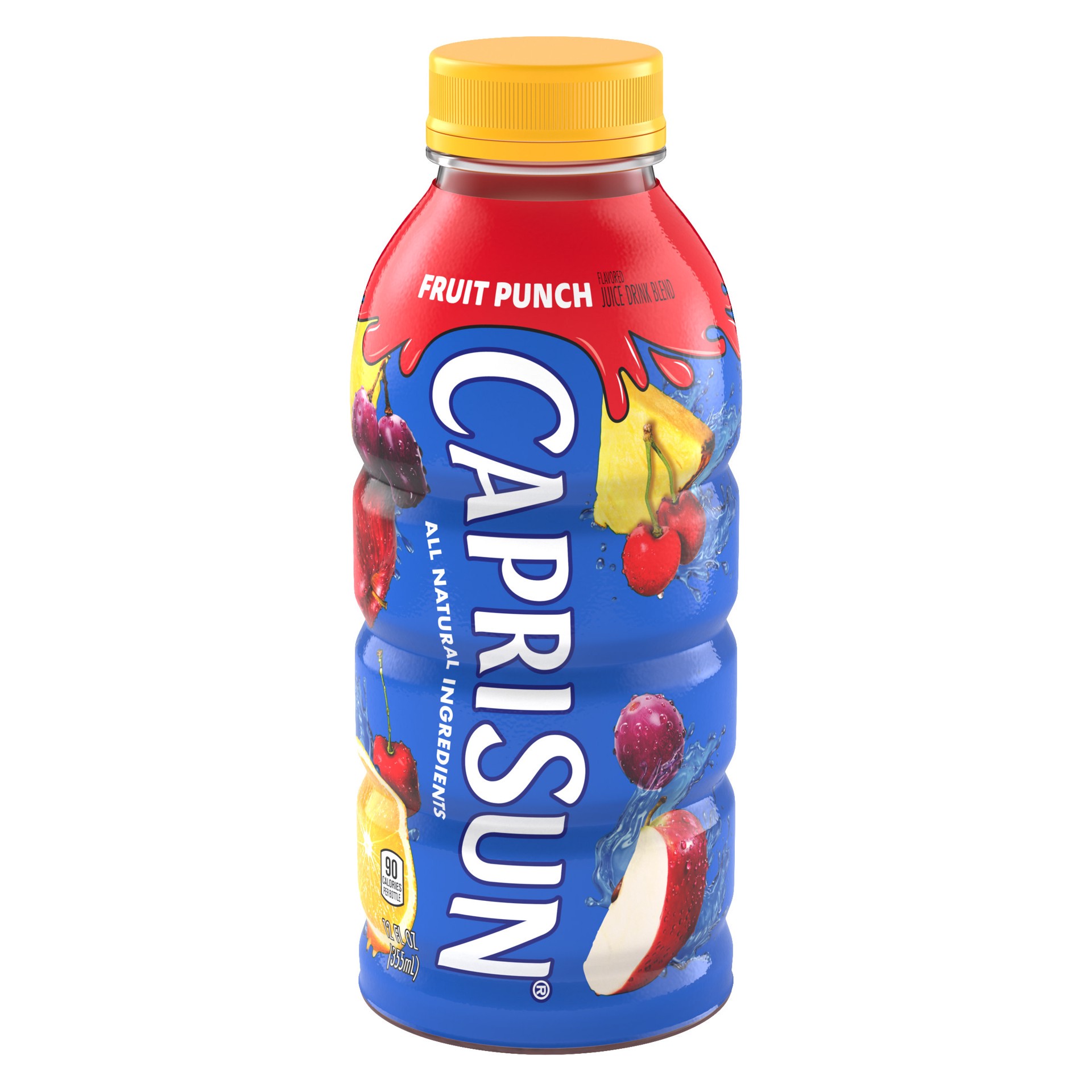 slide 4 of 5, Capri Sun Fruit Punch Flavored Juice Drink Blend, 12 fl oz Bottle, 12 fl oz