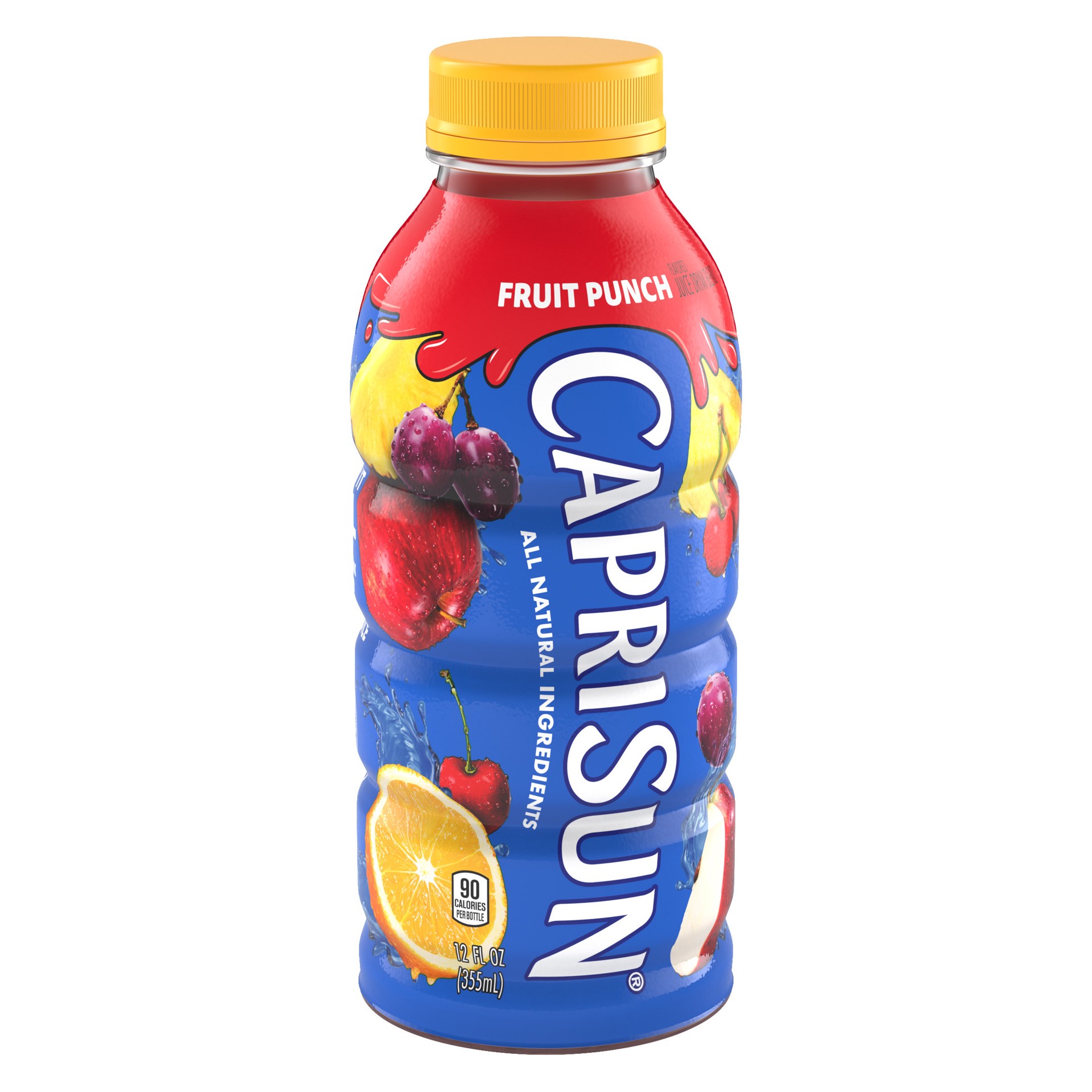slide 5 of 5, Capri Sun Fruit Punch Flavored Juice Drink Blend, 12 fl oz Bottle, 12 fl oz