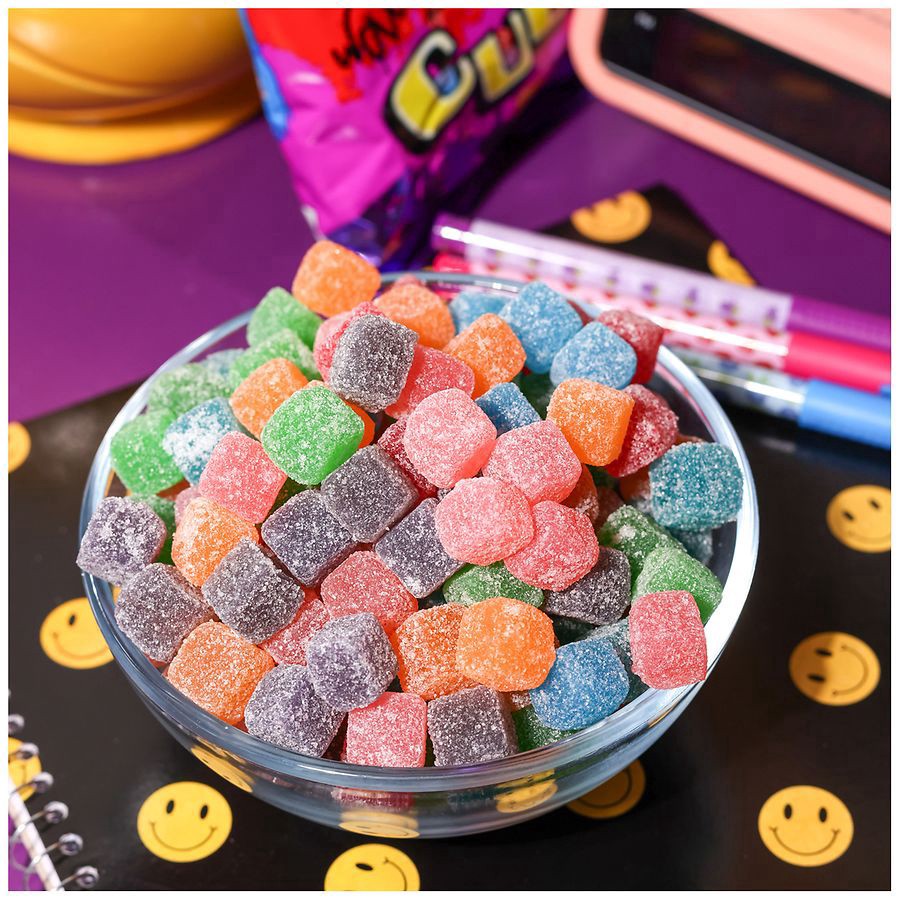 slide 4 of 5, Warheads Chewy Cubes Sour Sweet & Fruity Candy 3.5 oz, 3.5 oz