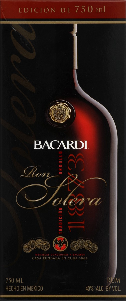 slide 4 of 4, Bacardi Rum 750 ml, 750 ml