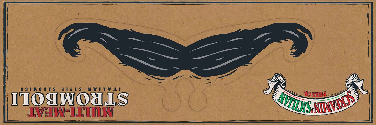 slide 9 of 13, Screamin' Sicilian Screamin Stromboli Mother Of Meat, 6.25 Oz, 9.25 oz