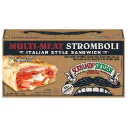 Screamin' Sicilian Pizza Co. Italian Style Multi-Meat Stromboli Sandwich 6.25 oz