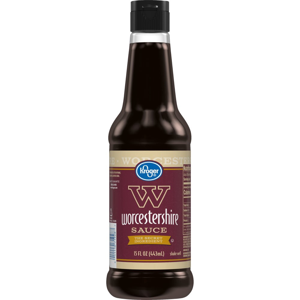 slide 2 of 3, Kroger Worcestershire Sauce, 15 fl oz