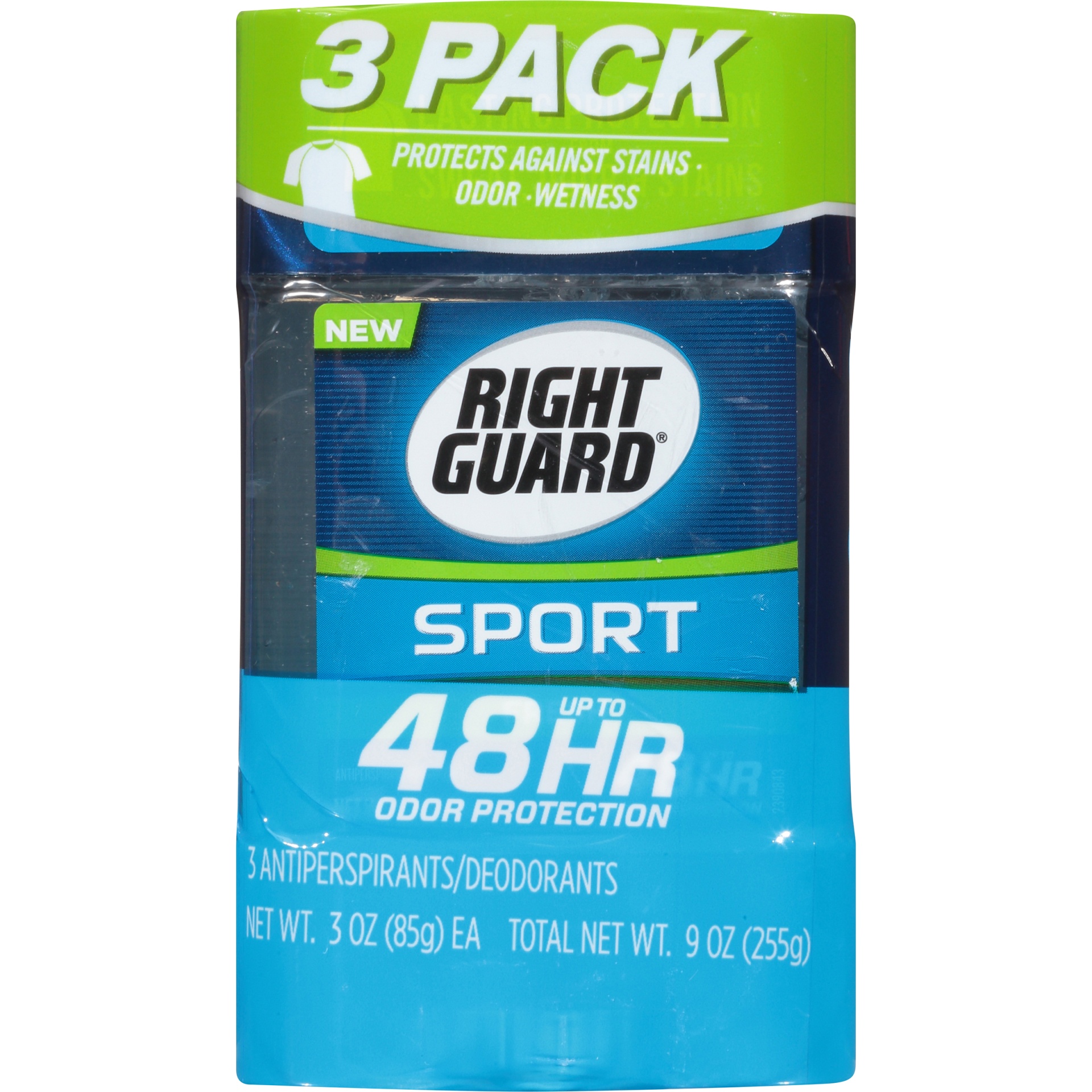 slide 6 of 6, Right Guard Sport Fresh Antiperspirant & Deodorant Gel - 3oz/3pk, 3 ct; 3 oz