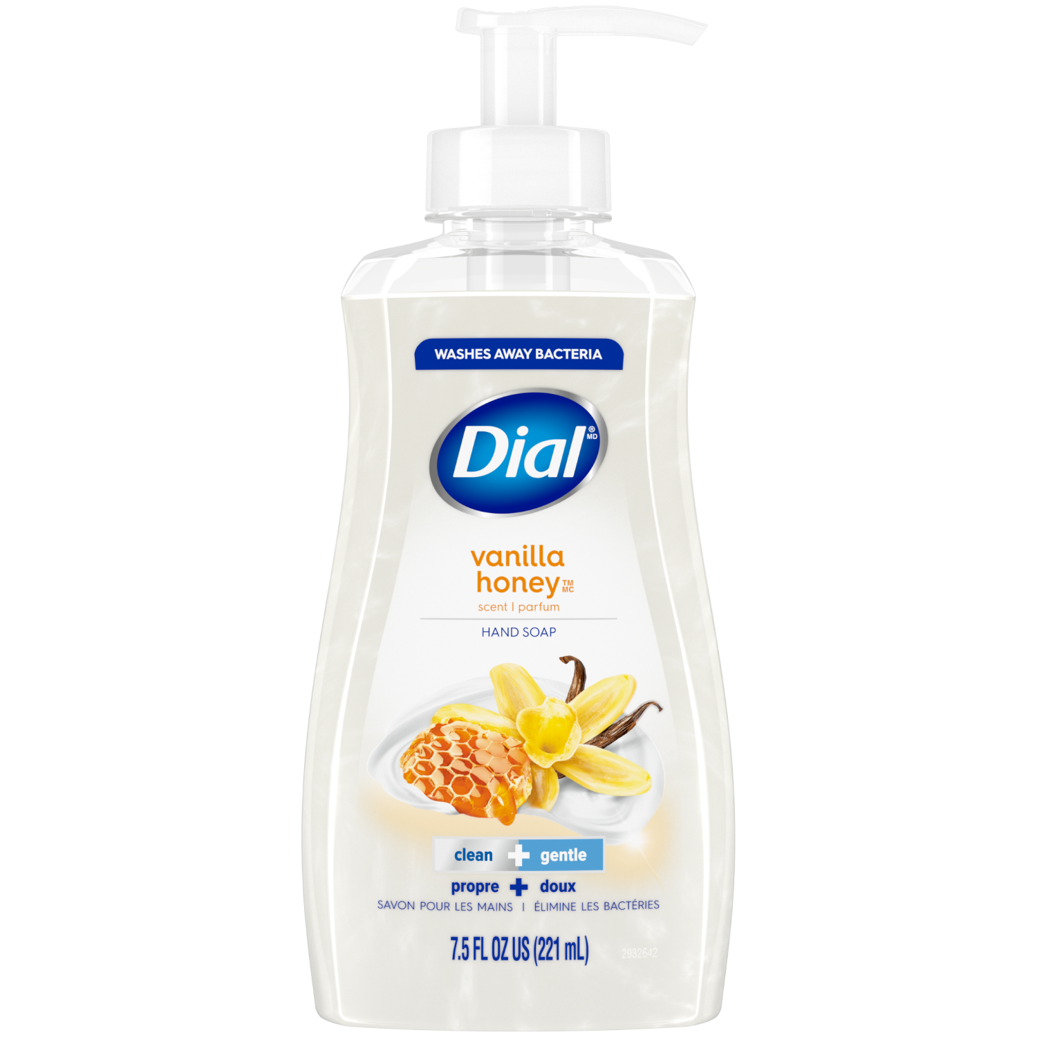 slide 1 of 6, Dial Vanilla Honey Hand Soap 7.5 fl oz, 7.5 fl oz