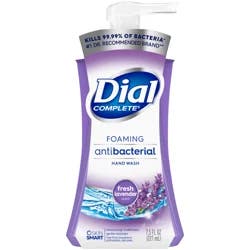 Dial Antibacterial Foaming Hand Wash, Fresh Lavender Scent, 7.5 fl oz