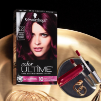 slide 10 of 17, Schwarzkopf Color Ultime Hair Color, 5.23 Charcoal Fuchsia, 1 Application - Permanent Hair Dye for Vivid Color Intensity and Fade-Resistant Shine up to 10 Weeks, 5.70 fl oz