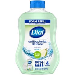 Dial Antibacterial Defense Fresh Pear Scent Hand Wash + Aloe 30 fl oz