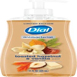Dial Antibacterial Toasted Hazelnut & Vanilla Scent Hand Soap 11 fl oz
