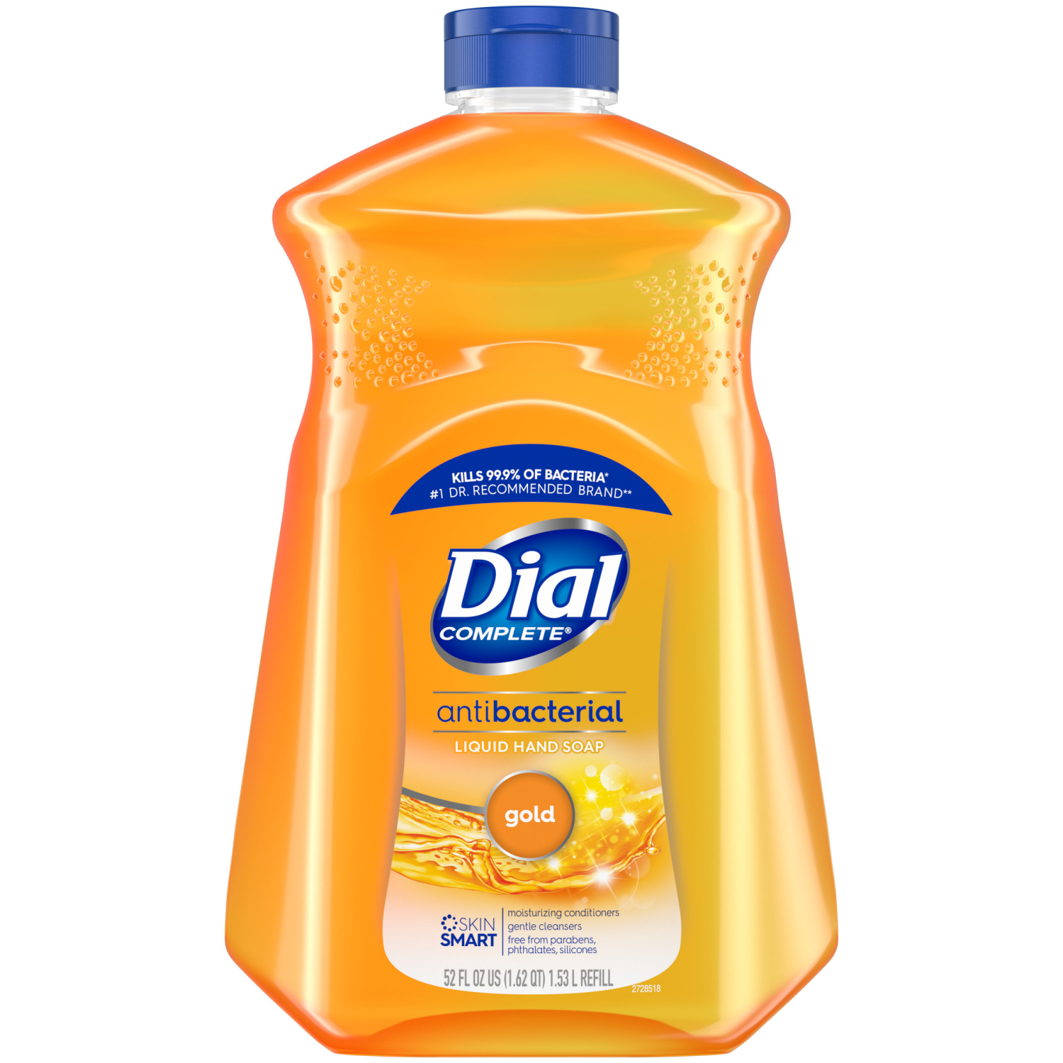 slide 1 of 5, Dial Antibacterial Defense Gold Hand Soap + Aloe 52 fl oz, 52 fl oz
