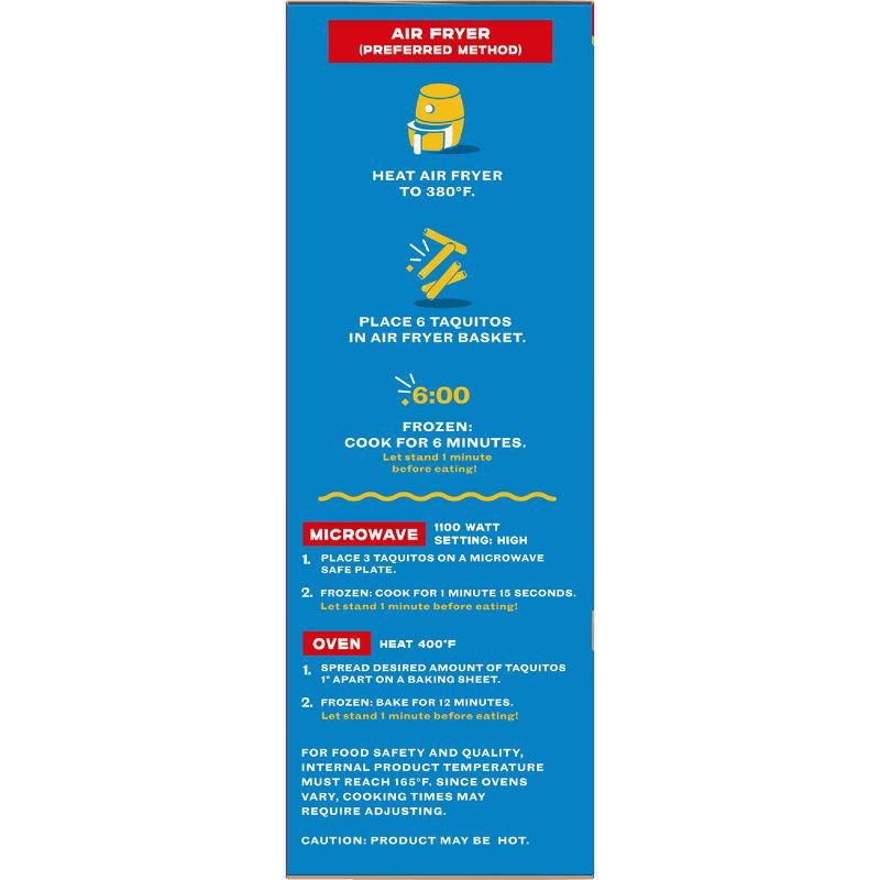 slide 5 of 8, El Monterey Frozen Chicken and Cheese Taquitos - 20oz/20ct, 20 ct; 20 oz