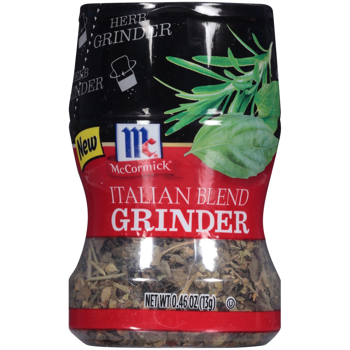 slide 1 of 7, McCormick Italian Blend Herb Grinder, 0.46 oz, 0.46 oz