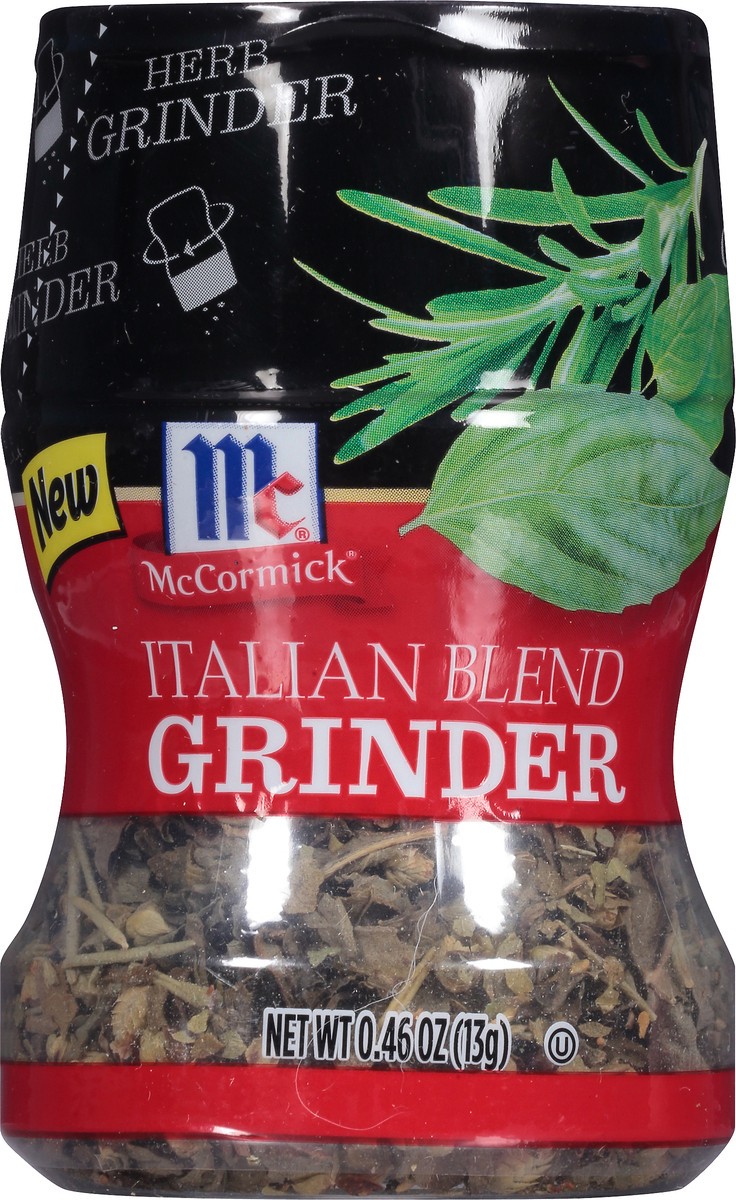 slide 4 of 7, McCormick Italian Blend Herb Grinder, 0.46 oz, 0.46 oz