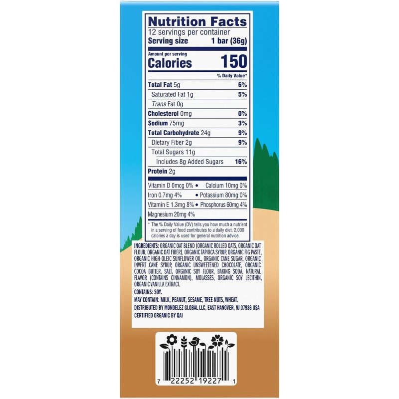 slide 11 of 13, CLIF KID ZBAR S'mores Granola Bar Organic - 15.24oz/12pk, 15.24 oz, 12 ct