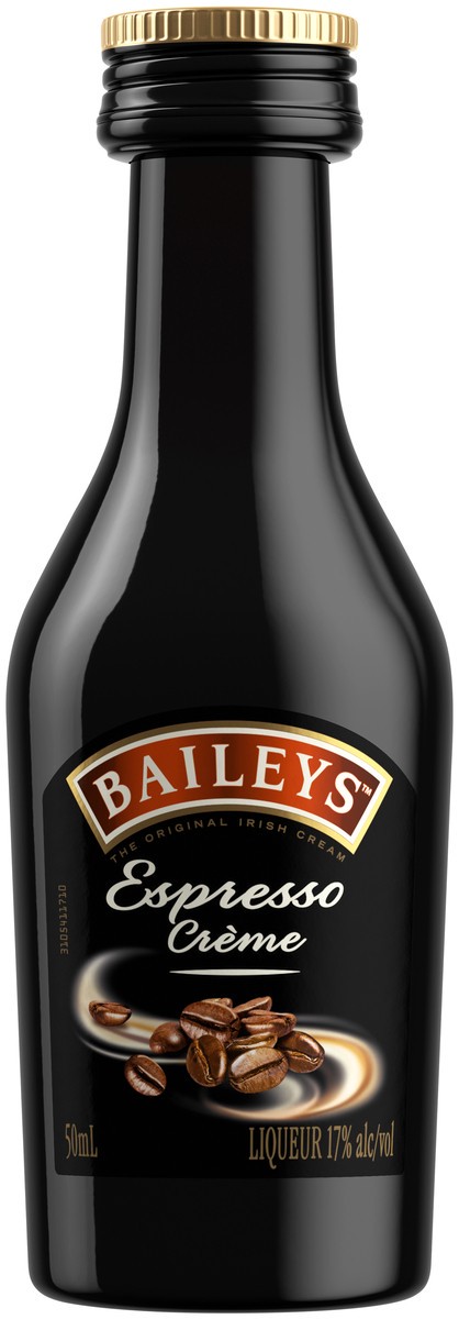 slide 1 of 3, Bailey's Espresso Crème Irish Cream Liqueur, 50 ml