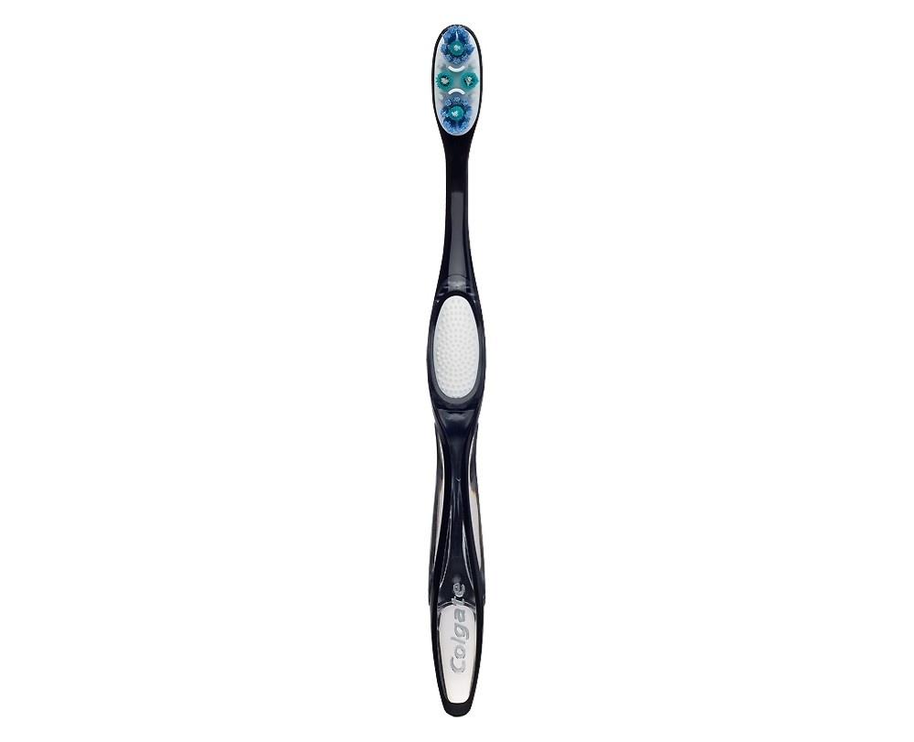 slide 7 of 9, Colgate 360 Optic White Advanced Medium Manual Toothbrush, 1 ct