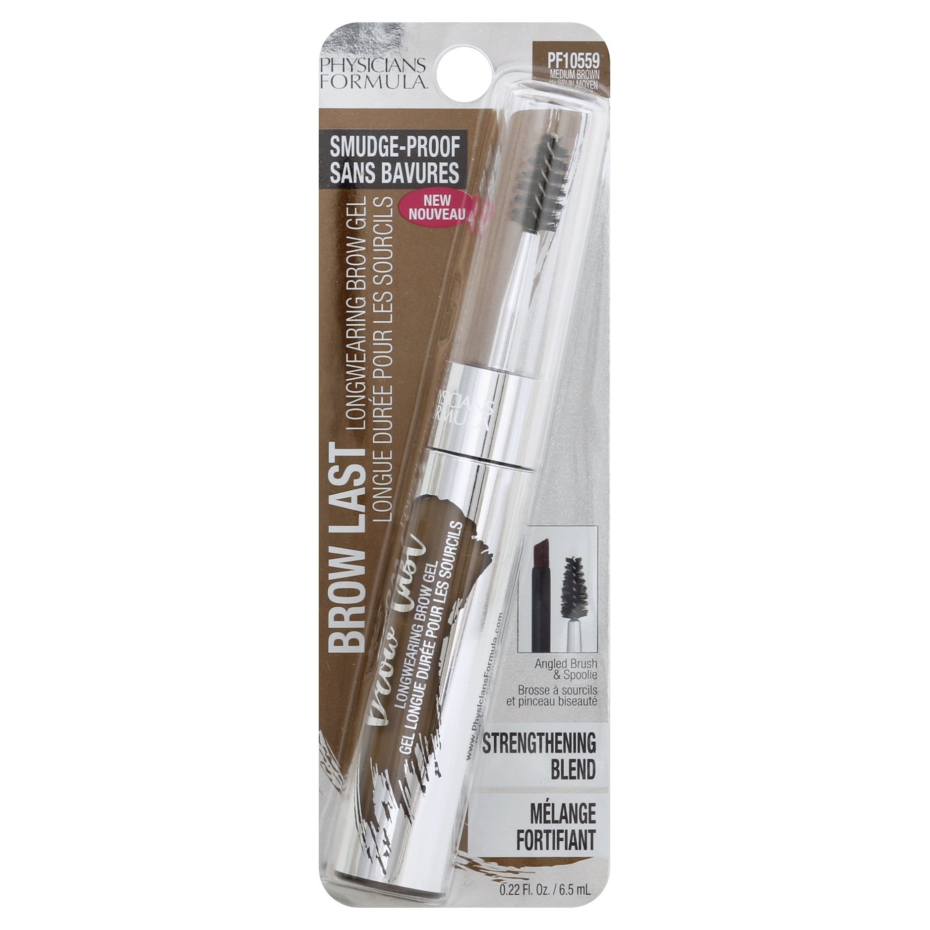 slide 1 of 1, Physician's Formula Brow Last Brow Medium Brown, 1 ct