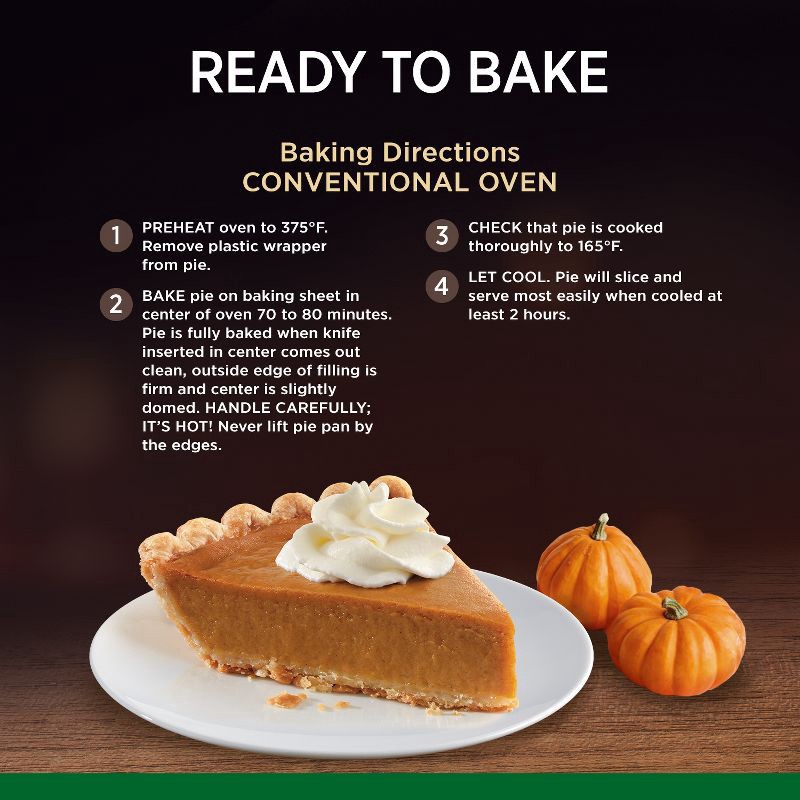 slide 5 of 5, Marie Callender's Pumpkin Frozen Pie - 36oz, 36 oz