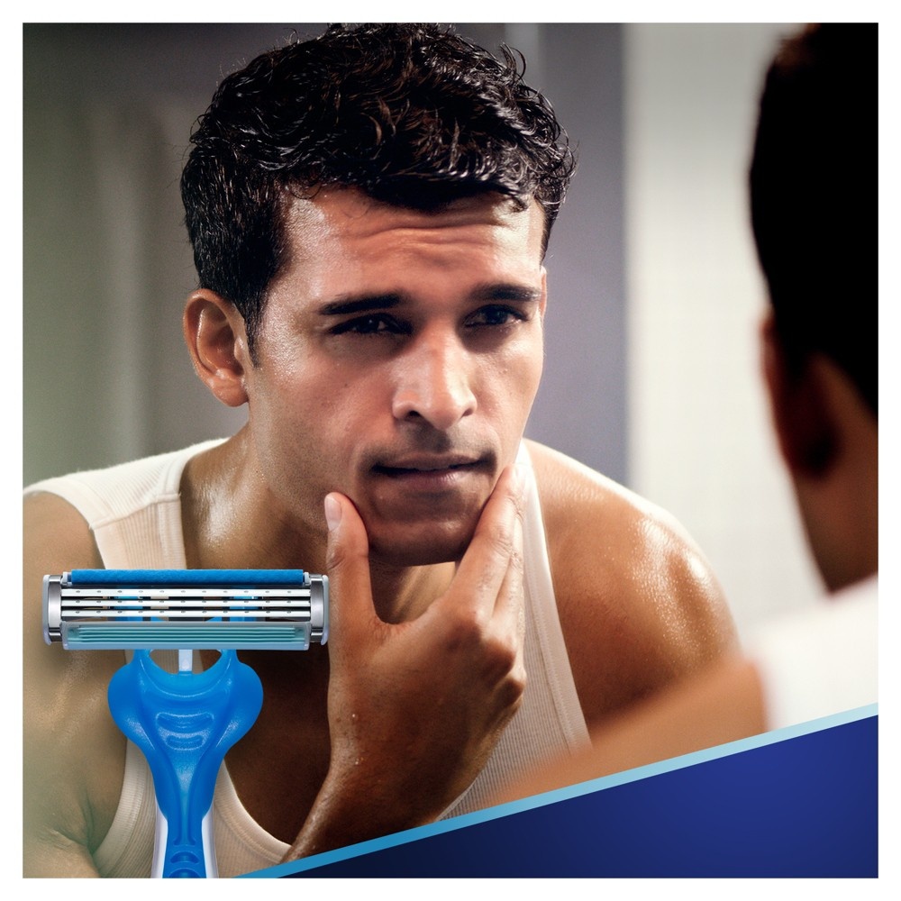 slide 8 of 9, Gillette Sensor3 Cool Men's Disposable Razors, 5 ct