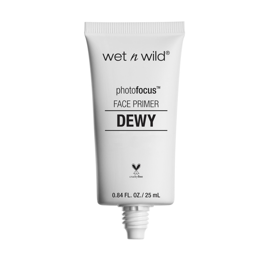 slide 2 of 3, wet n wild Photo Focus Dewy Face Primer Till Prime Dew Us Part, 0.84 fl oz