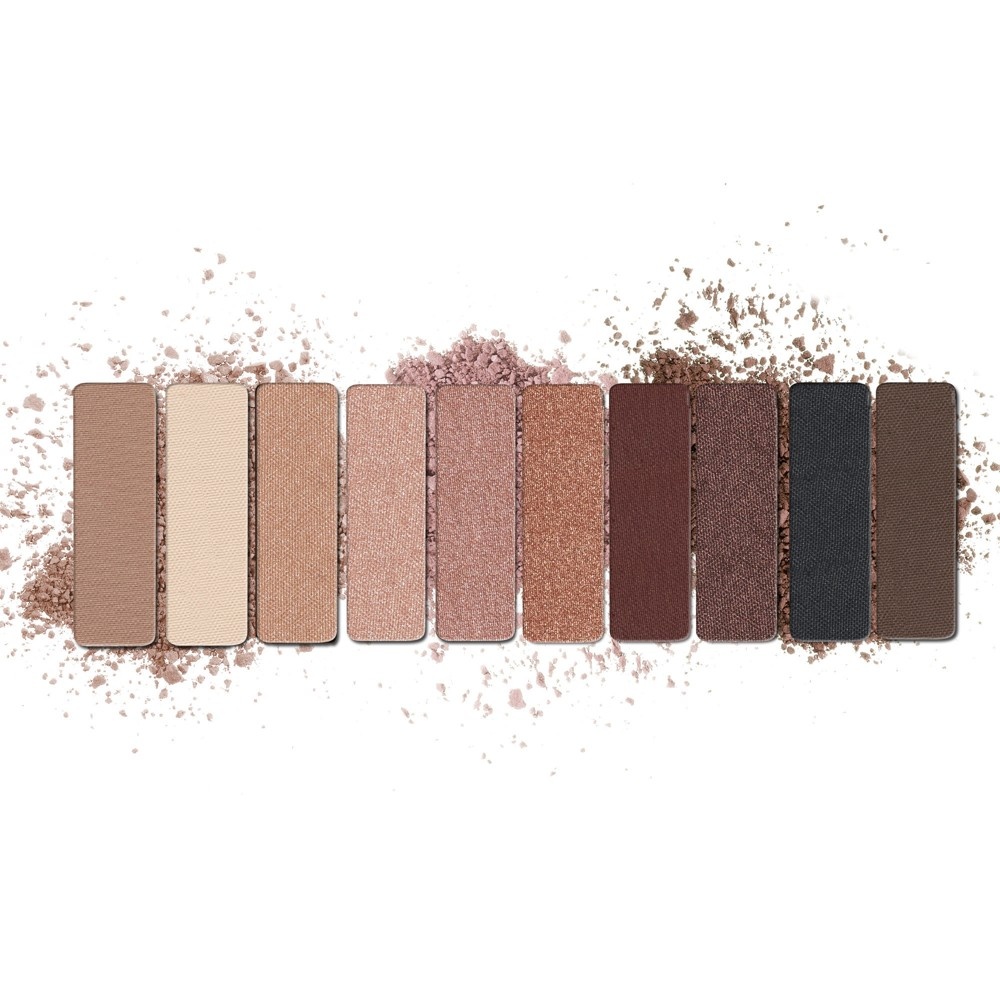 slide 3 of 3, wet n wild Color Icon 10-Pan Eyeshadow Palette Nude Awakening, 0.3 oz