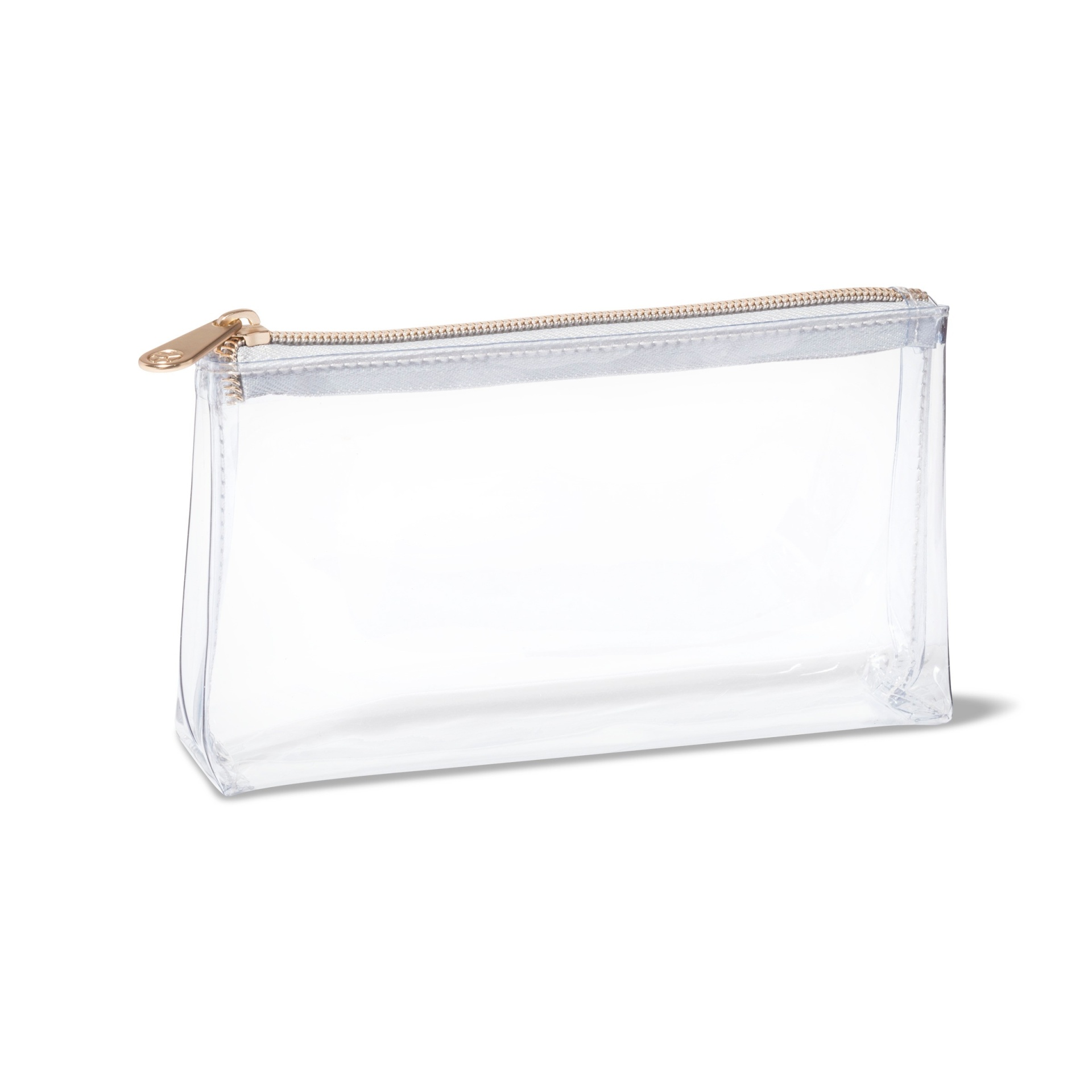 slide 1 of 2, Sonia Kashuk Rectangle Clutch Makeup Bag - White, 1 ct