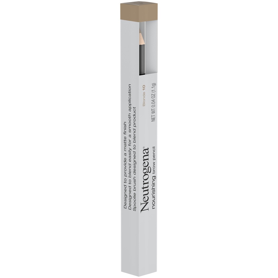 slide 2 of 6, Neutrogena Nourishing Eyebrow Pencil and Brush, Blonde, 1 ct