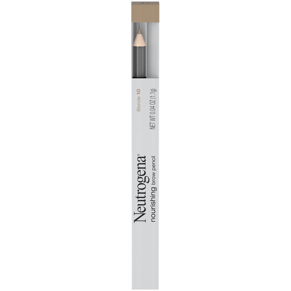 slide 1 of 6, Neutrogena Nourishing Eyebrow Pencil and Brush, Blonde, 1 ct