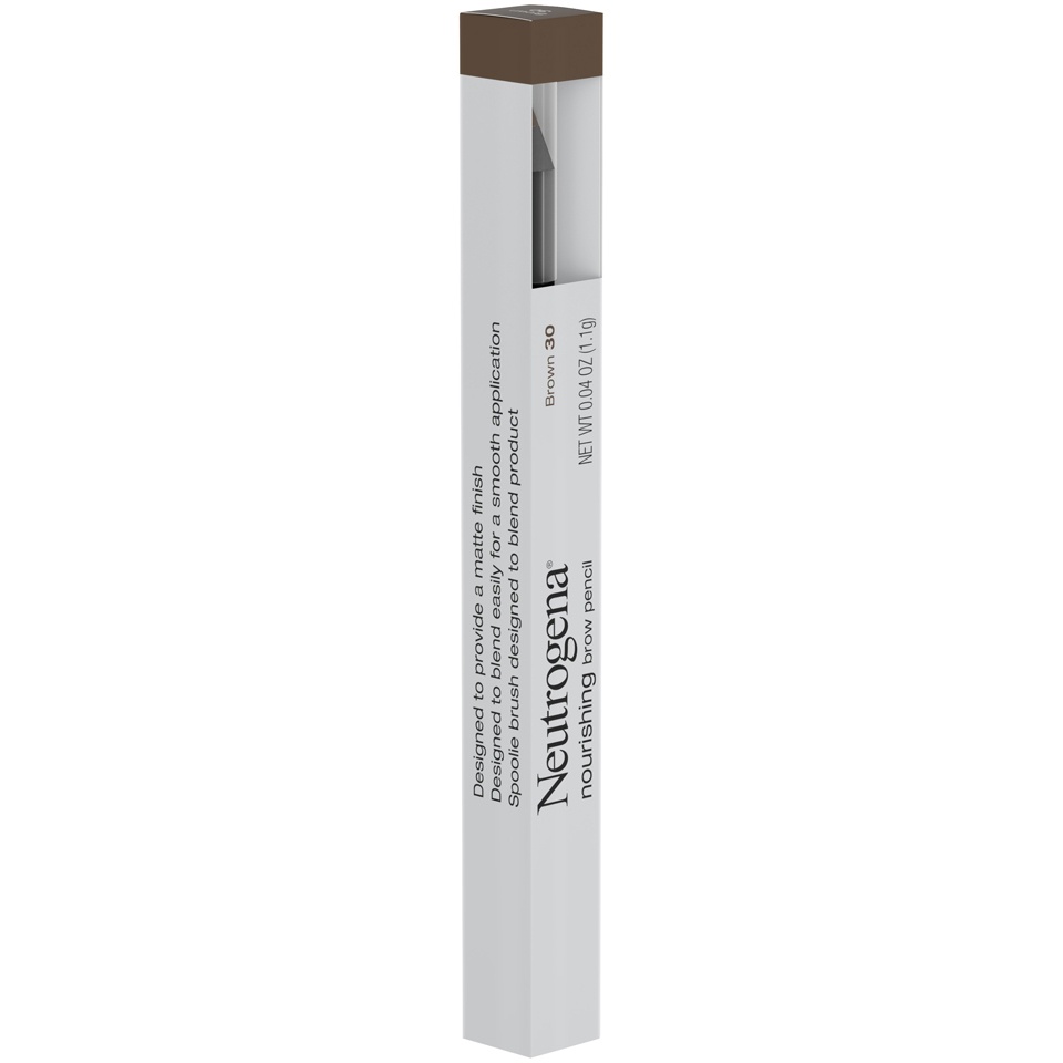 slide 2 of 6, Neutrogena Nourish Brow Pencil Brown 30 Shade, 1 ct