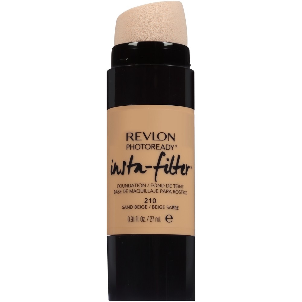 slide 2 of 2, Revlon Photoready Insta-Filter Foundation- 210 Sand BeiGe, 0.91 fl oz