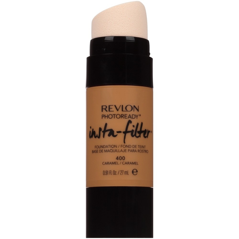 slide 2 of 2, Revlon PhotoReady Insta-Filter Foundation 400 Caramel, 0.91 fl oz