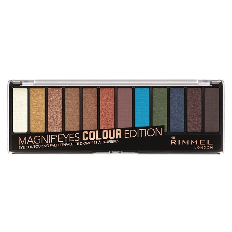 slide 1 of 1, Rimmel Magnif'eyes Eyeshadow Palette Colour Edition, 0.5 oz