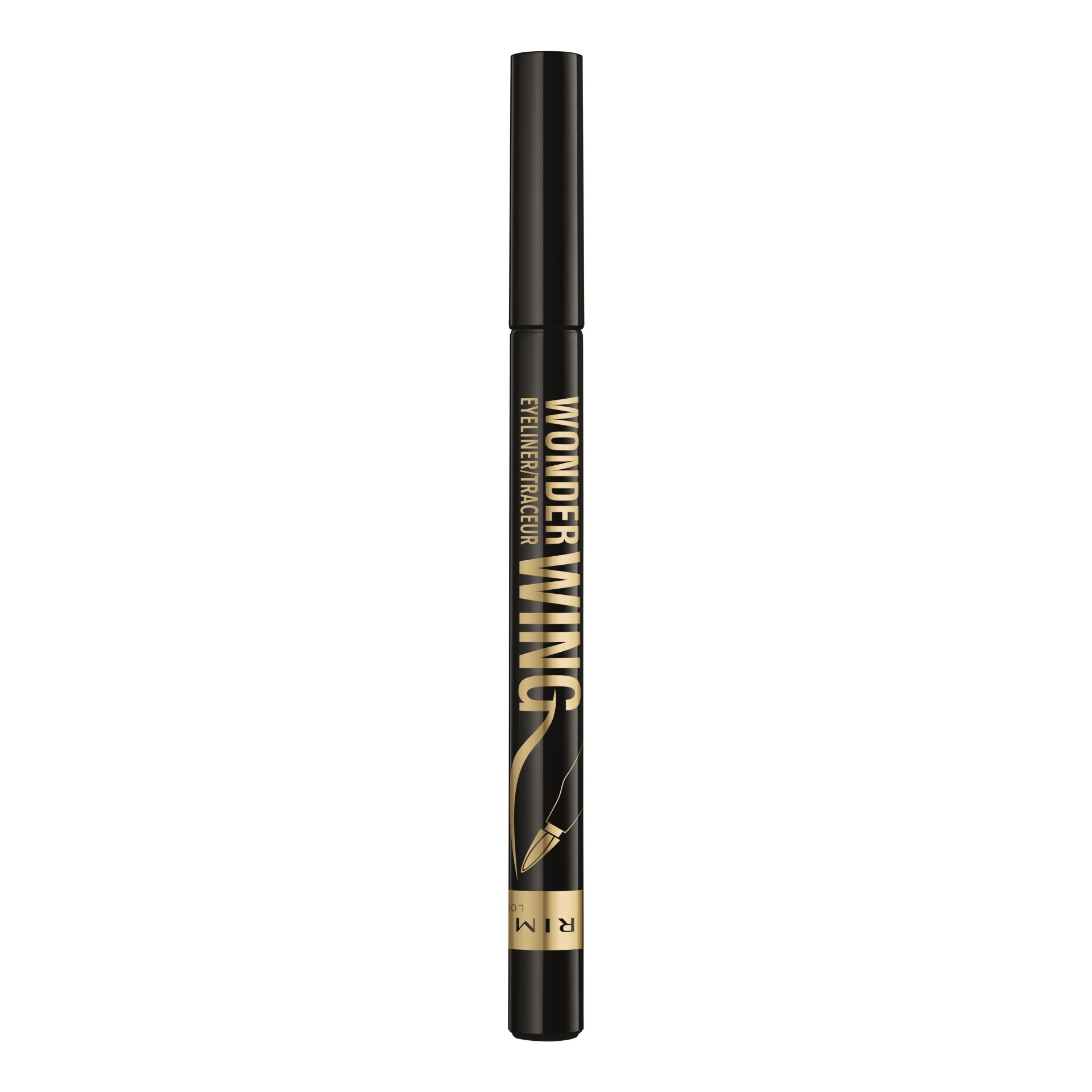 slide 1 of 1, Rimmel Wonderwing Eyeliner.37 floz Black, 1 ct