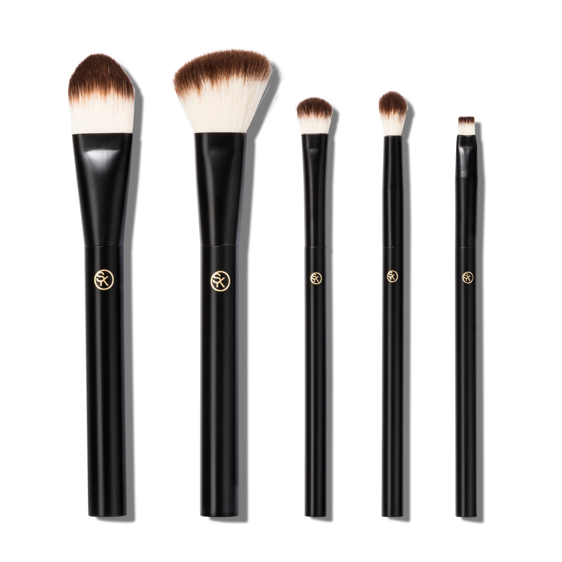 slide 1 of 2, Sonia Kashuk Essential Collection Complete Starter Makeup Brush Set, 5 ct