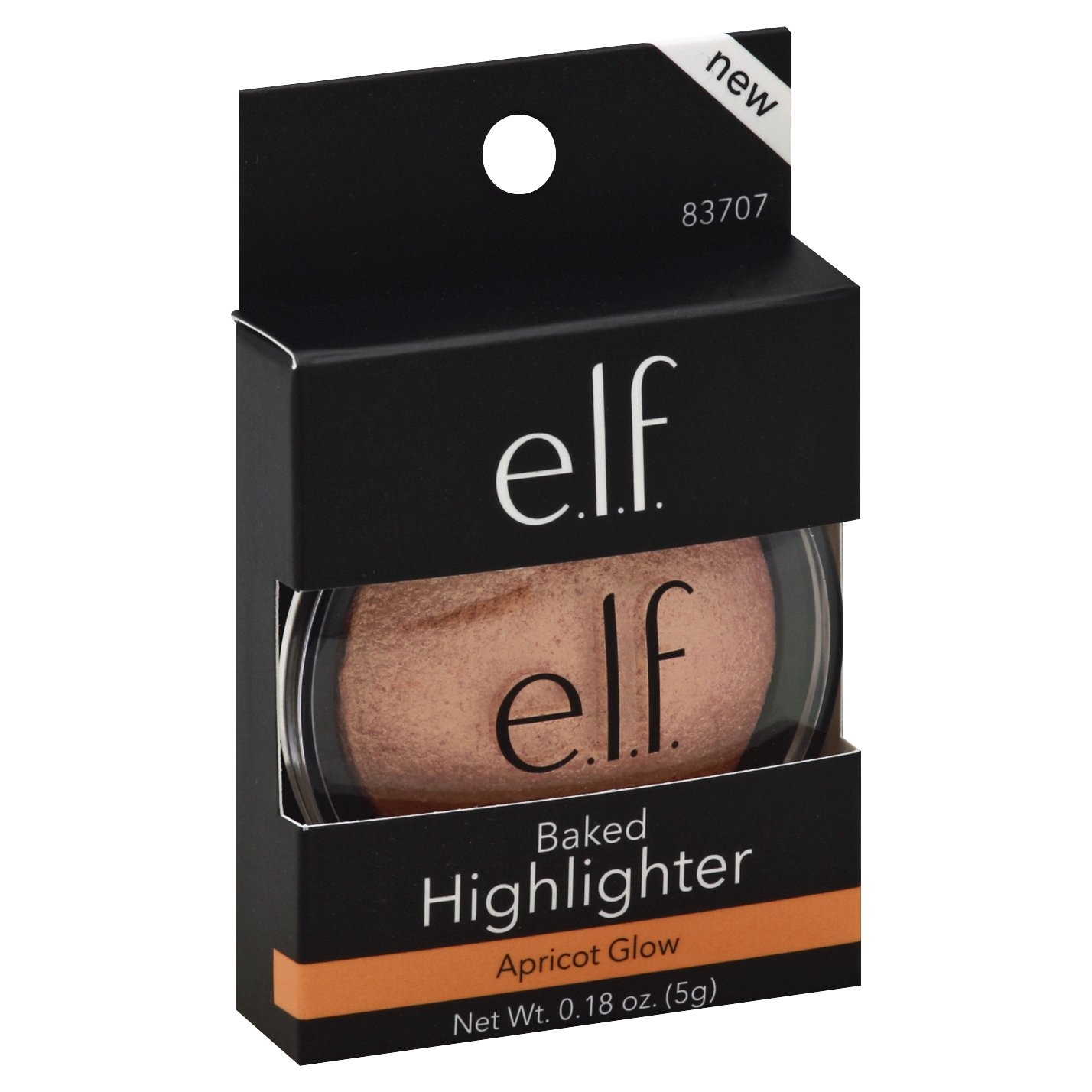 slide 1 of 7, e.l.f. Baked Highlighter Apricot Glow, 0.18 oz